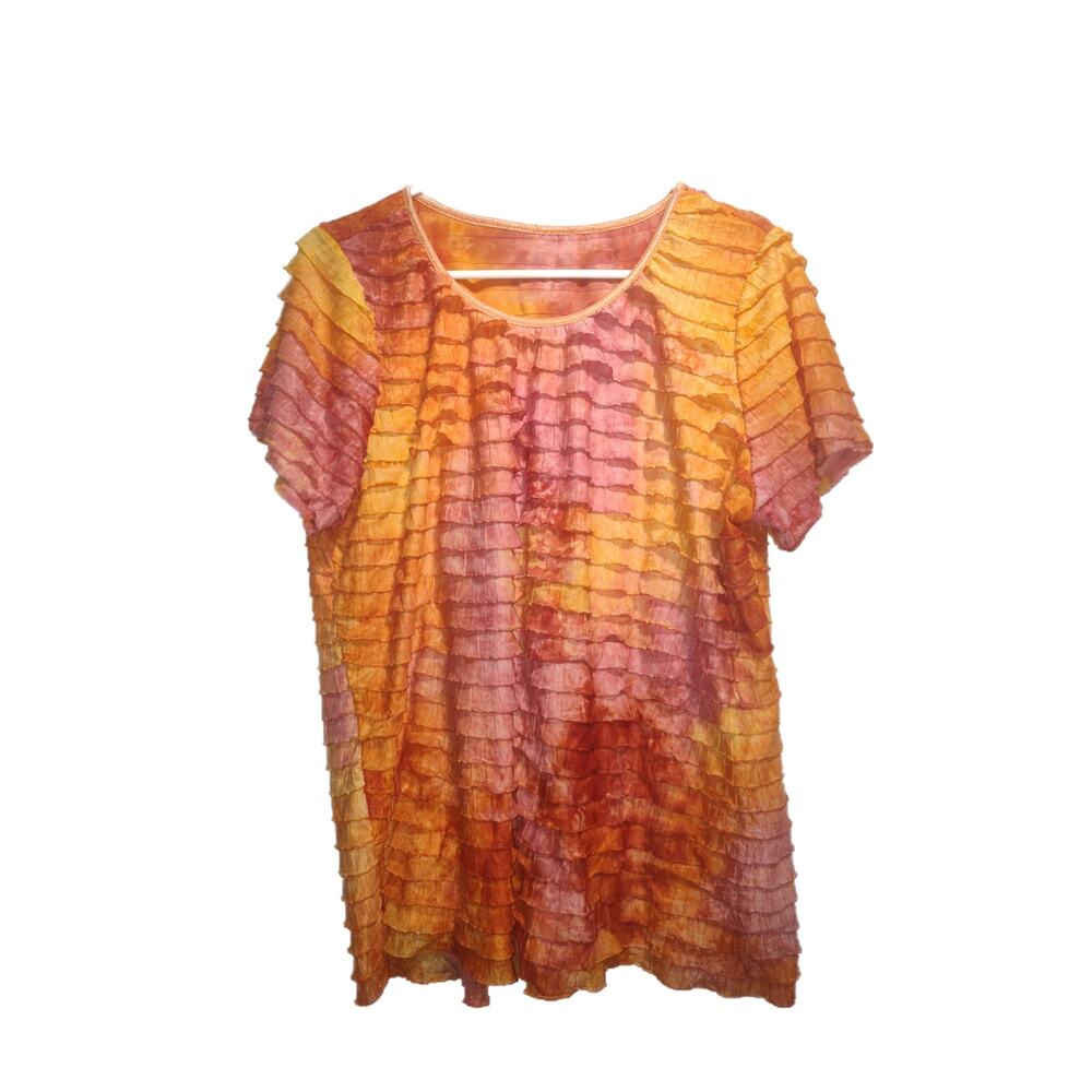 Women's Orange Shirt Size XL